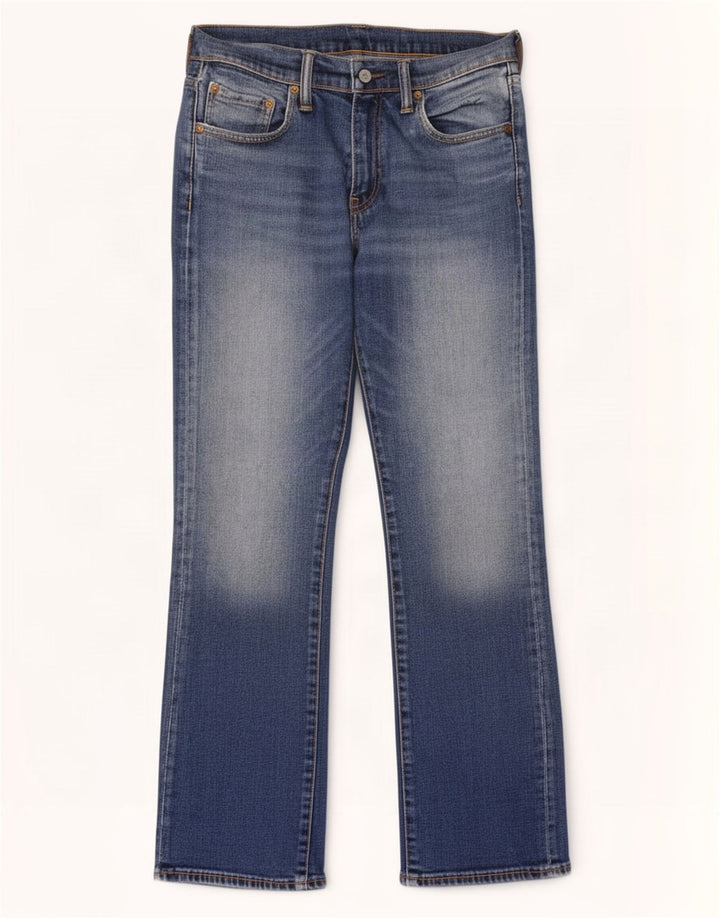 Levi's Masculino 527 Bootcut Jeans W30 L30 Azul Algodão