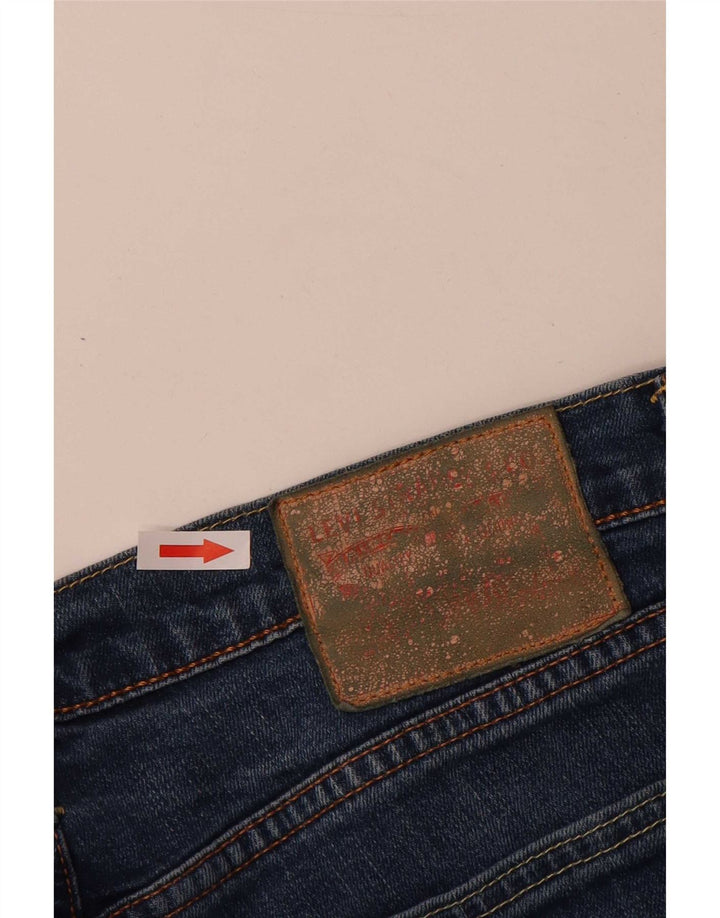 Levi's Mens Slim Jeans W34 L32 Azul Algodão