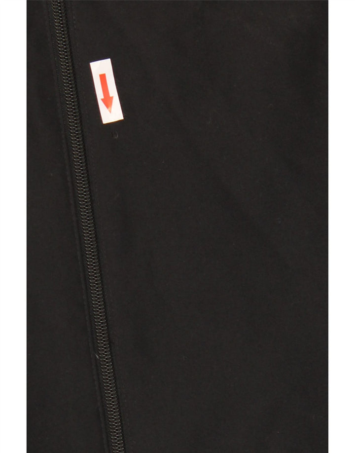 Adidas Mens Climalite Tracksuit Top Jacket Pequeno Poliéster Preto