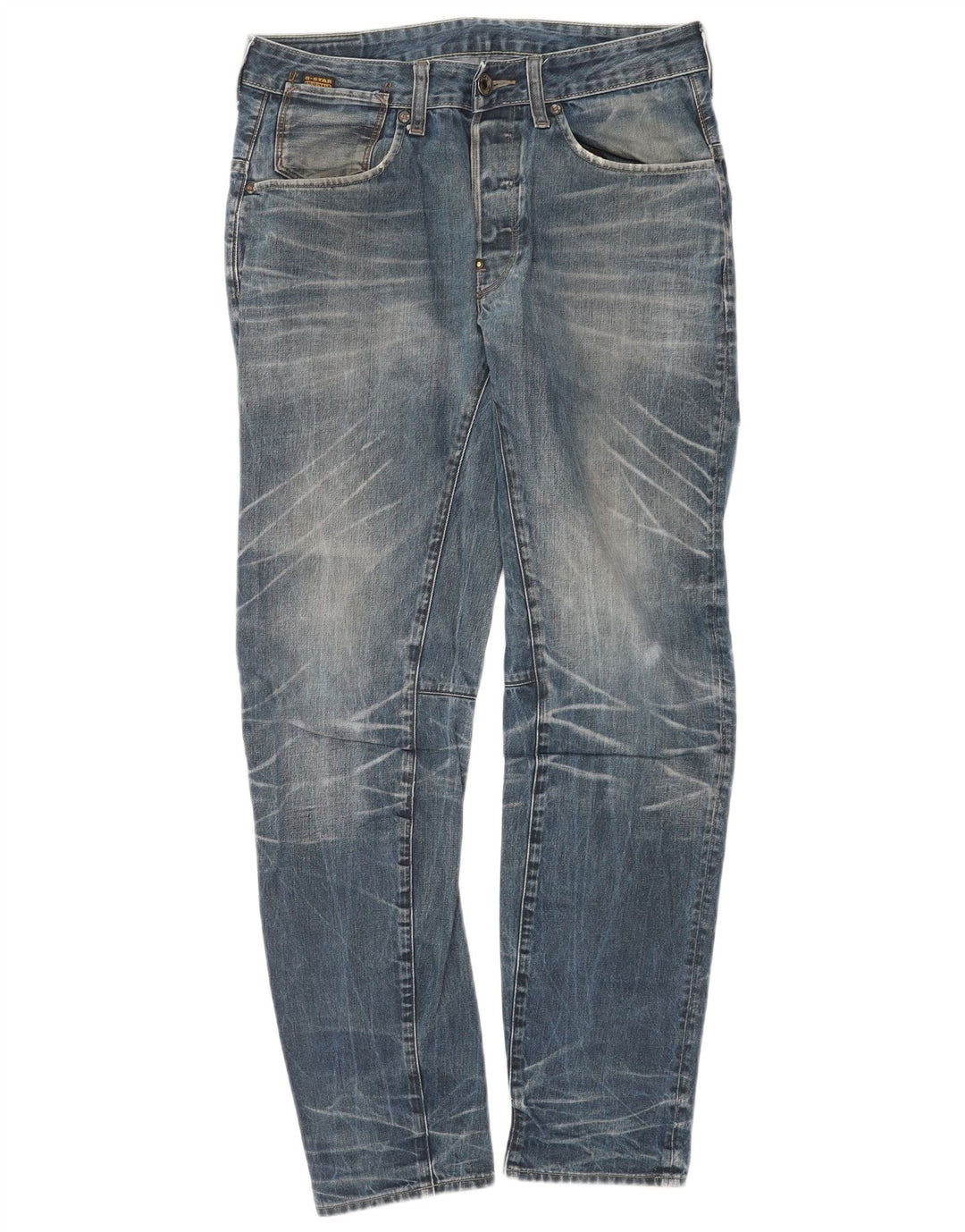 G-Star Masculino Slim Jeans W32 L31 Azul Algodão