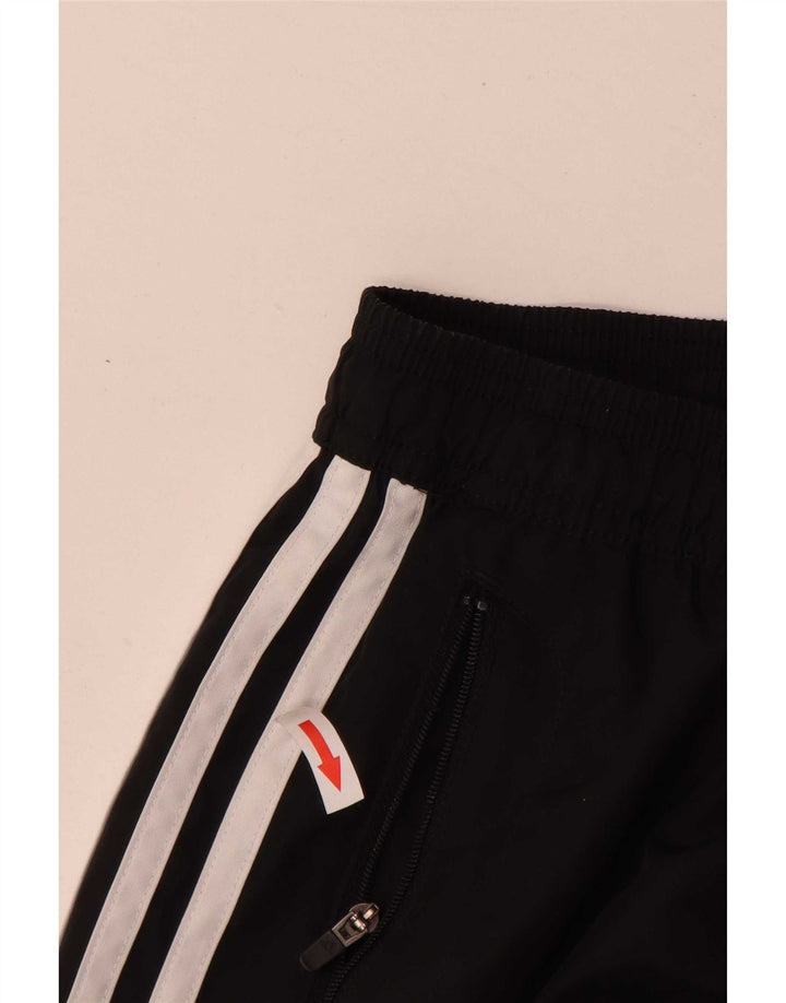 Calça de treino masculina Adidas Joggers XL preto colorblock poliéster