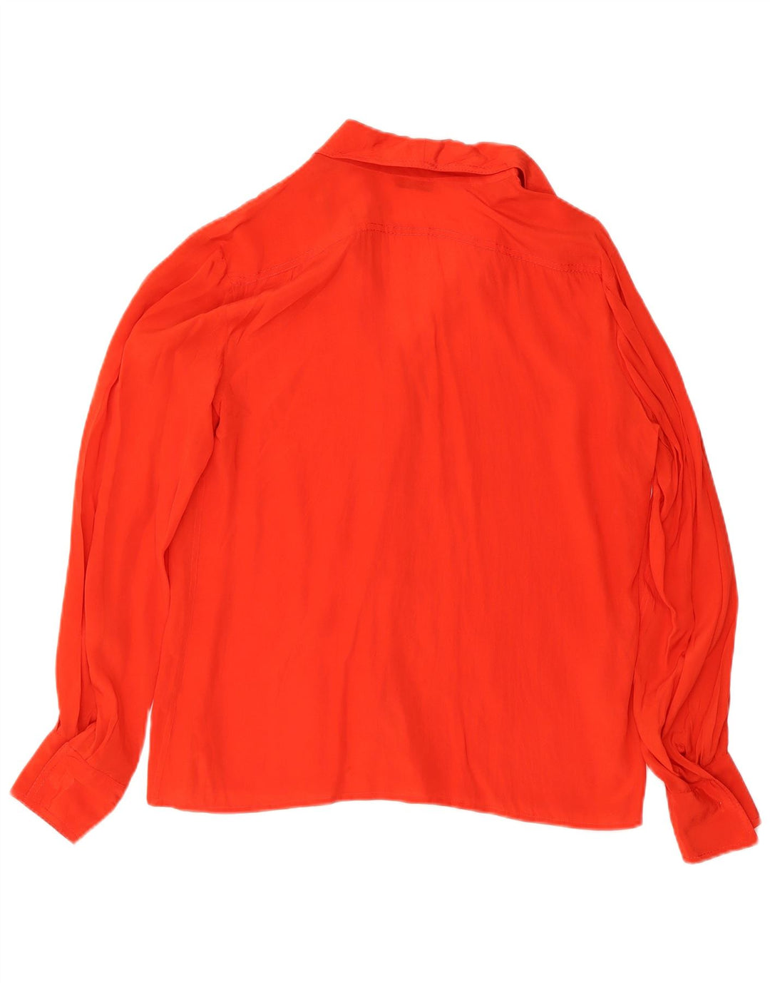 Camisa feminina Pancaldi manga comprida regular fit grande vermelha