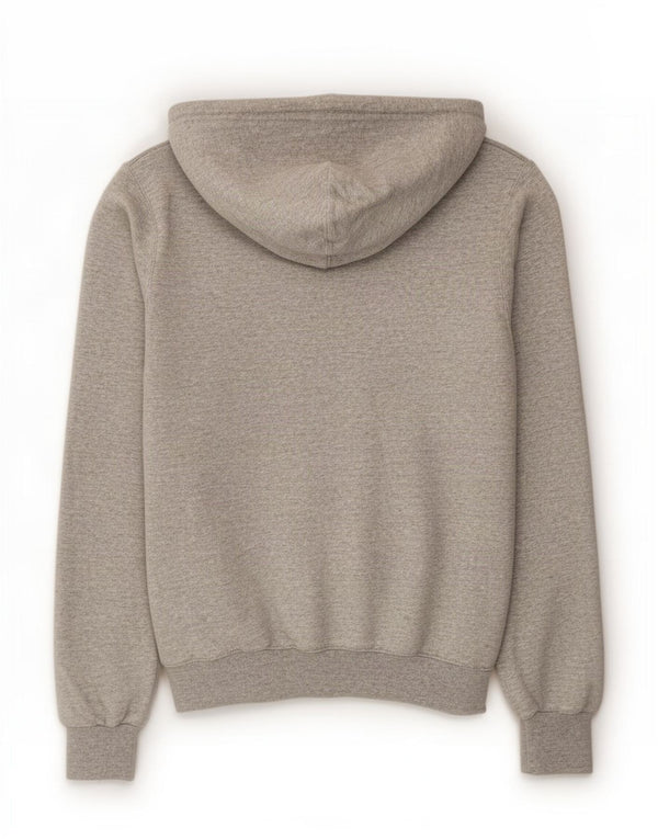 Jumper com capuz gráfico masculino Champion XS algodão manchado cinza