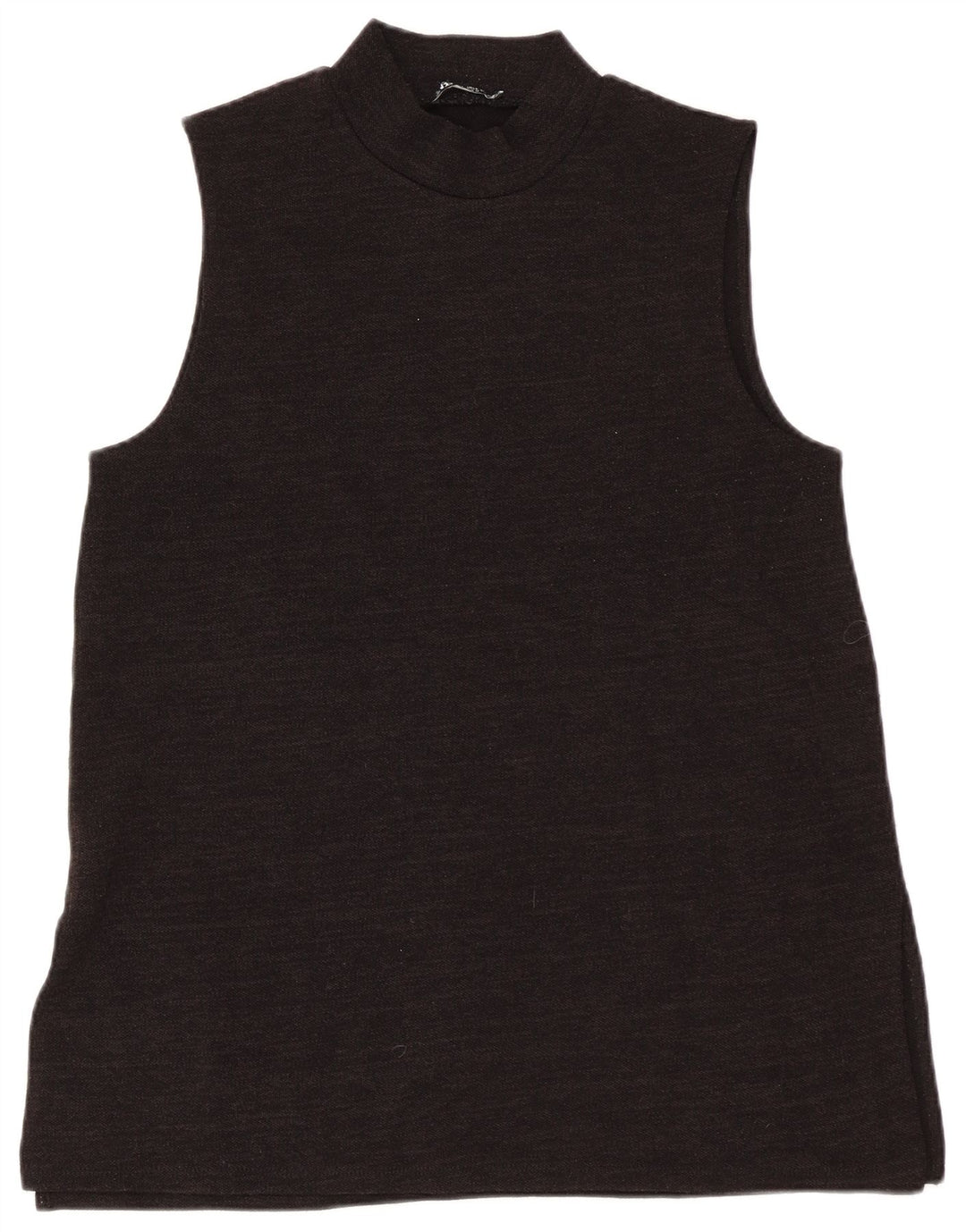 Colete feminino Zara UK 14 grande preto manchado