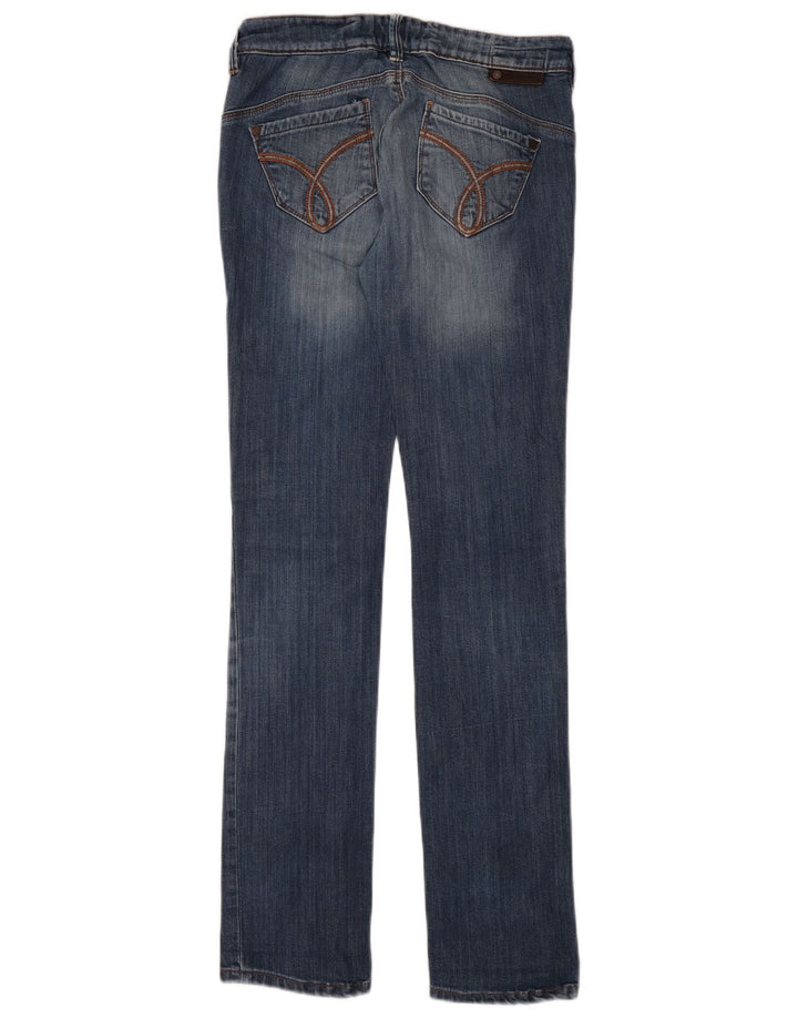 Calvin Klein Jeans Slim Feminino W27 L34 Azul Algodão