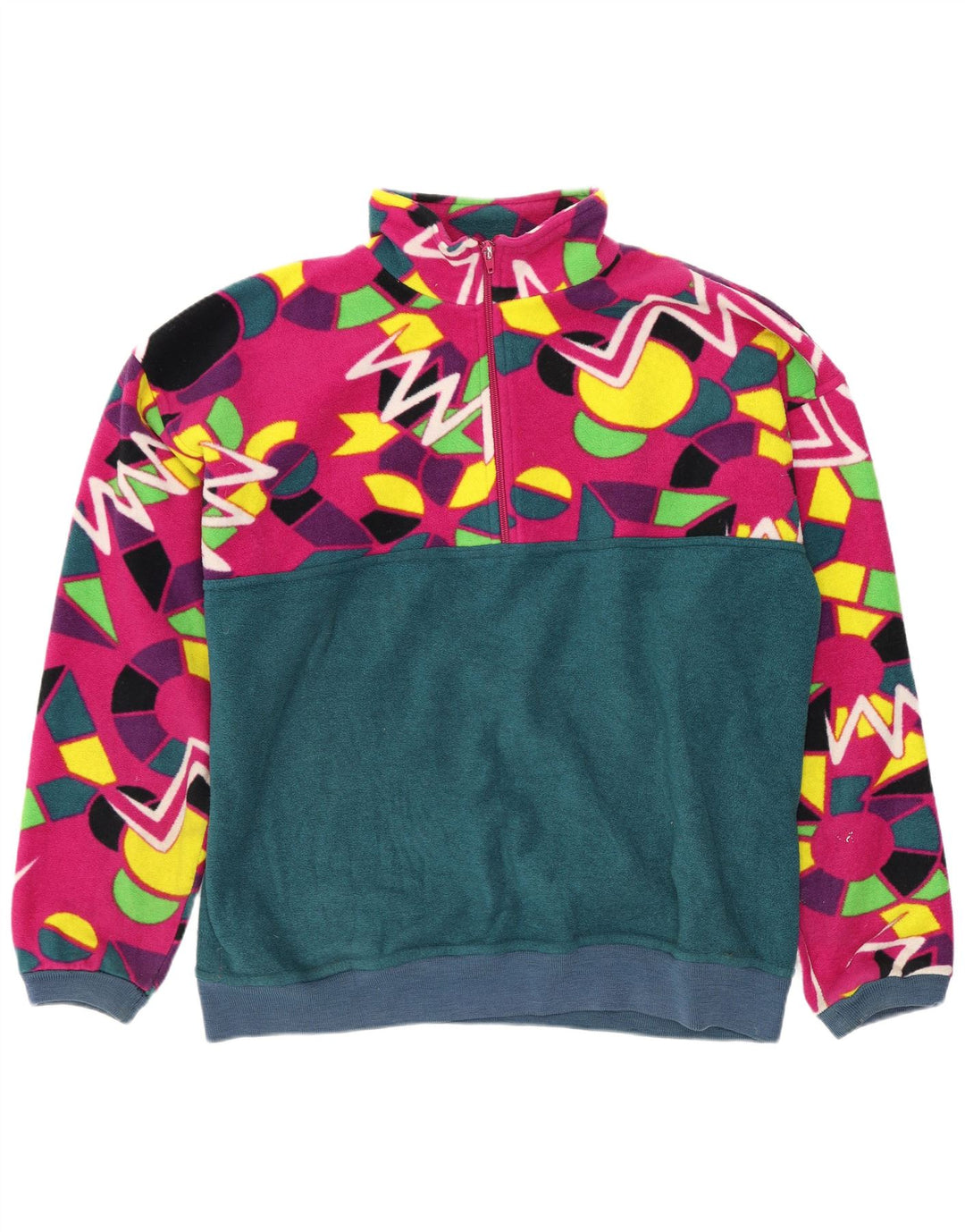 Suéter de lã masculino Conte of Florence médio multicolorido geométrico