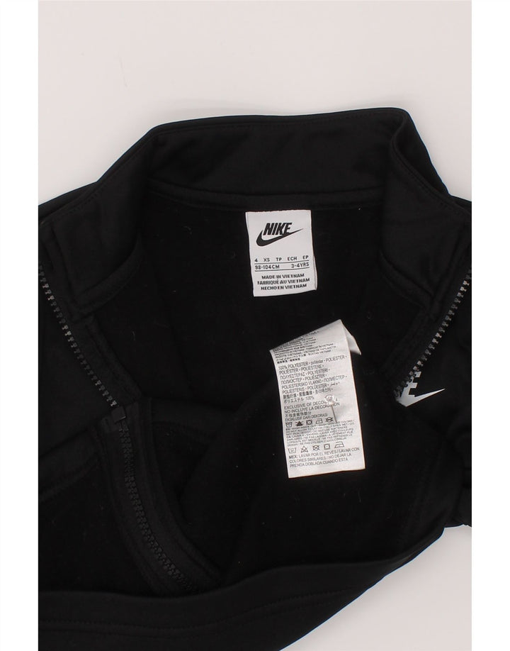 Jaqueta Nike Boys Graphic Tracksuit Top 3-4 Anos XS Preto Poliéster