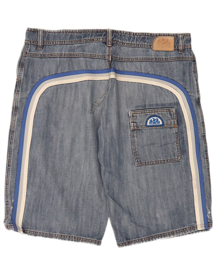 Shorts jeans masculino Sundek W40 XL azul algodão