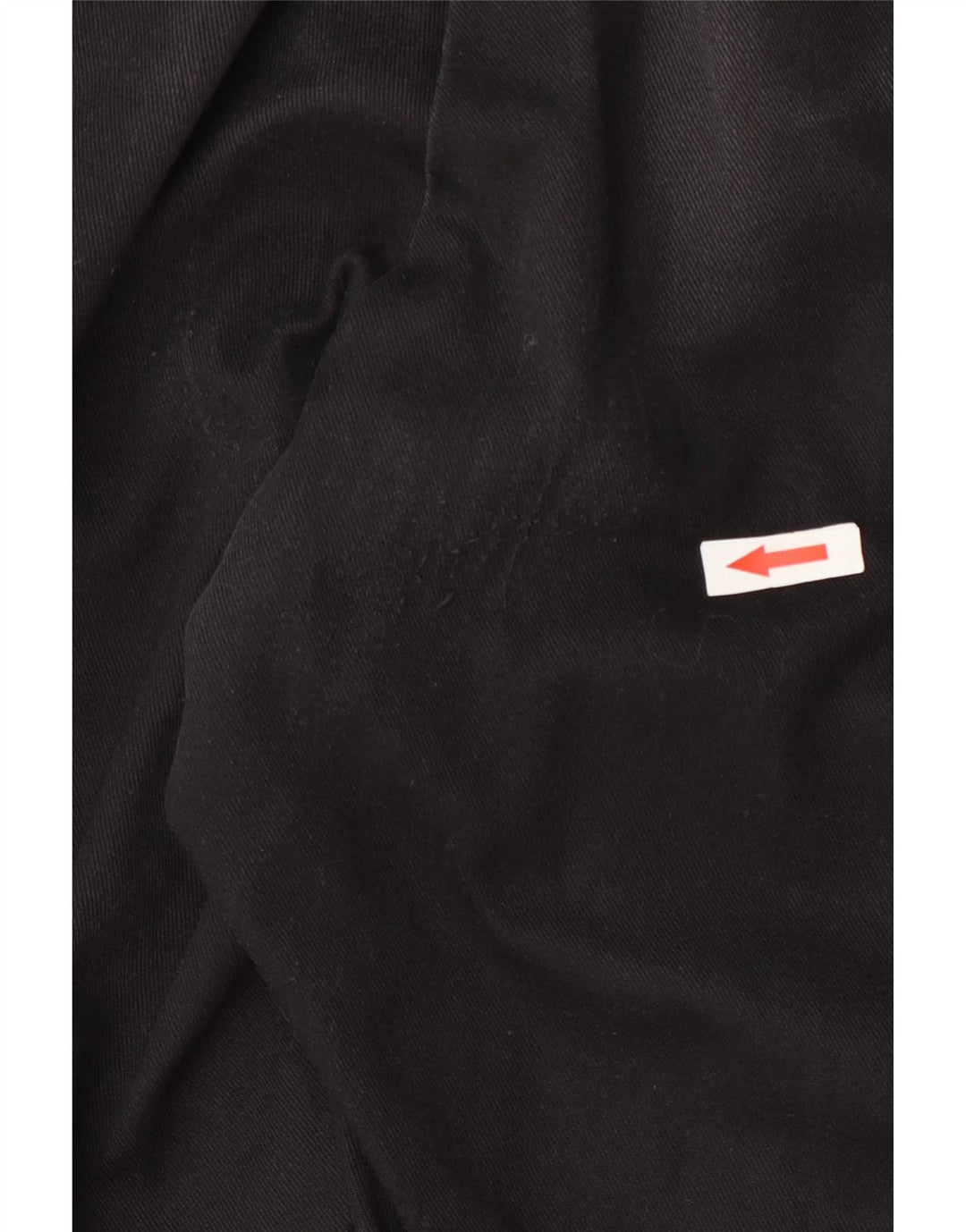 Calças Chino masculinas Dickies Slim Straight W32 L32 poliéster preto
