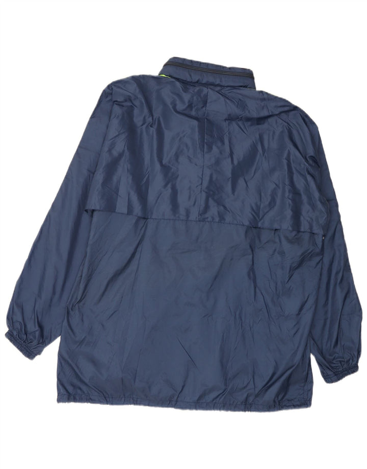 Jaqueta de chuva masculina Arena com capuz UK 42 XL azul marinho poliamida