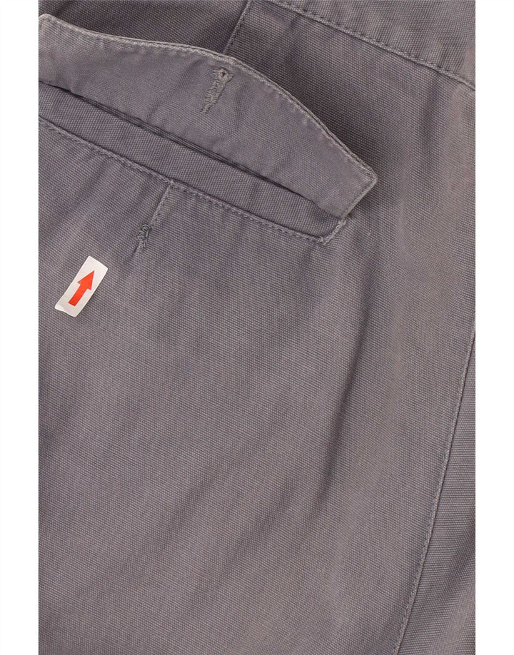 Calças cargo retas masculinas Rifle W36 L34 algodão cinza