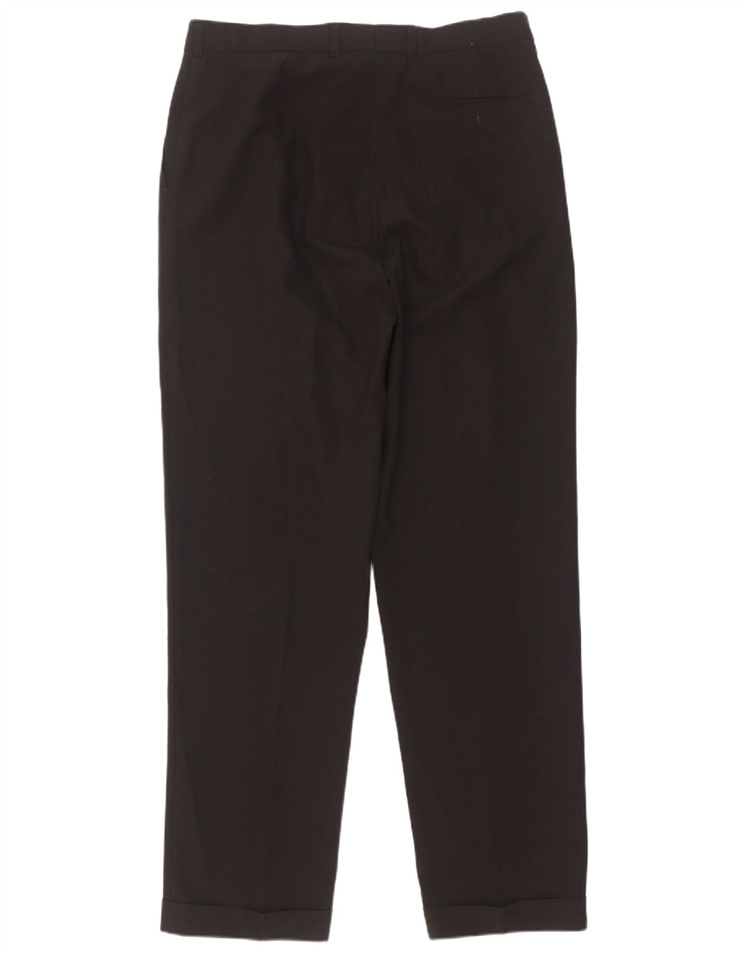 Calça masculina Marks & Spencer com pegged suit W34 L33 poliéster preto