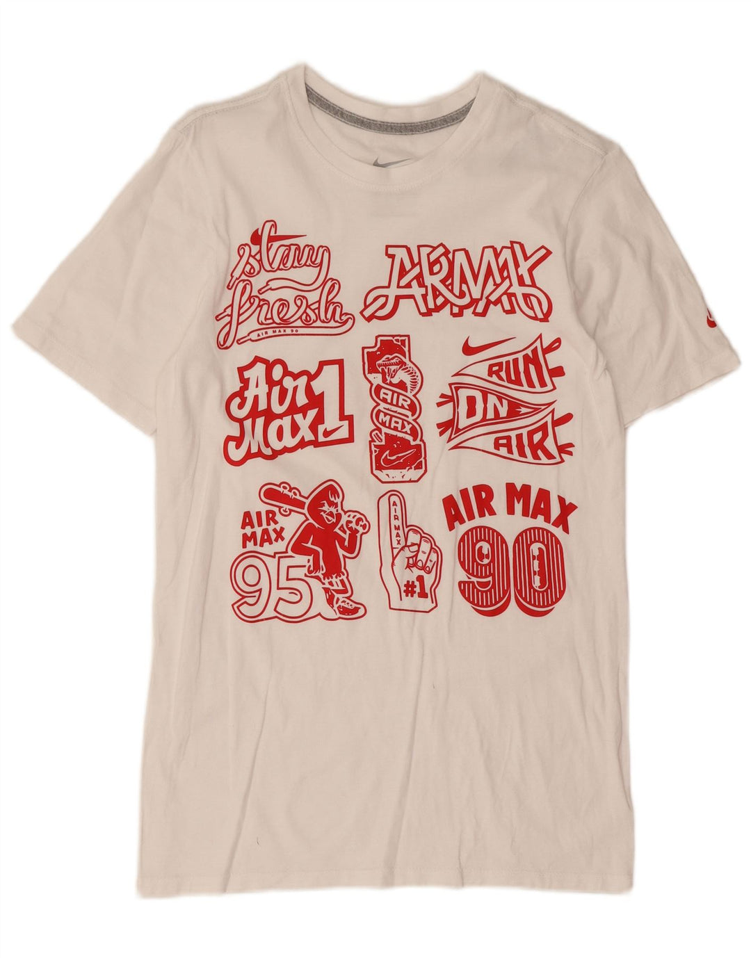 Camiseta Nike Masculina Athletic Cut Graphic Top XS Branco