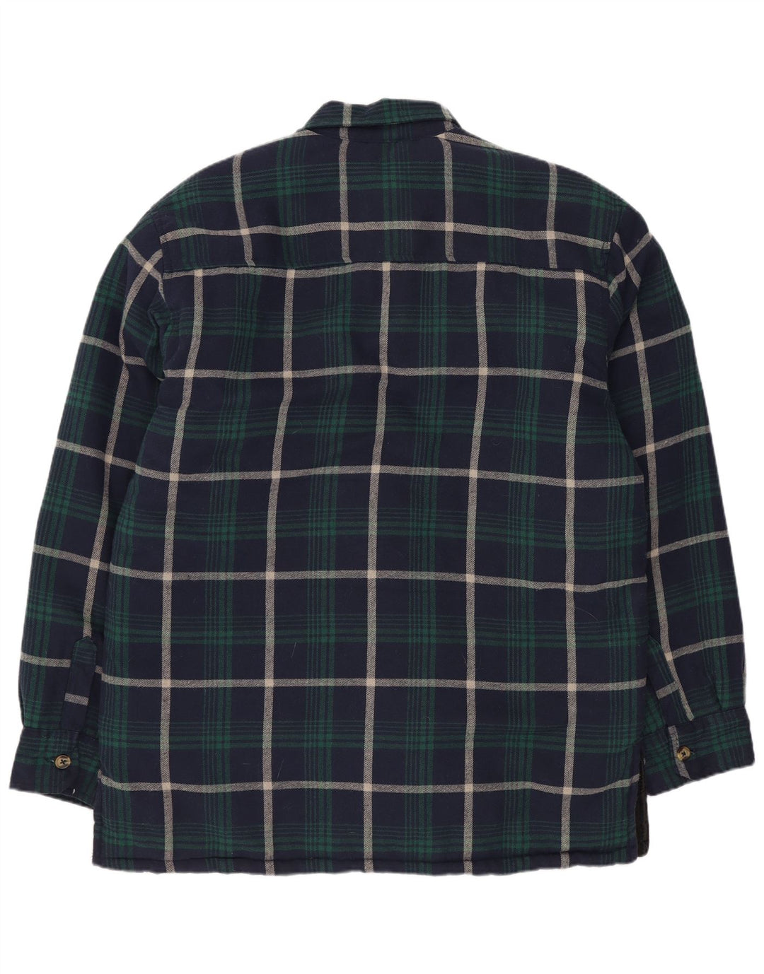 Camisa masculina de flanela de lenhador Champion Totnes grande xadrez azul marinho