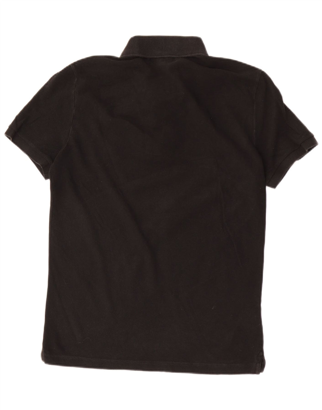 Camisa polo masculina Lacoste Slim Fit tamanho 4 médio algodão preto
