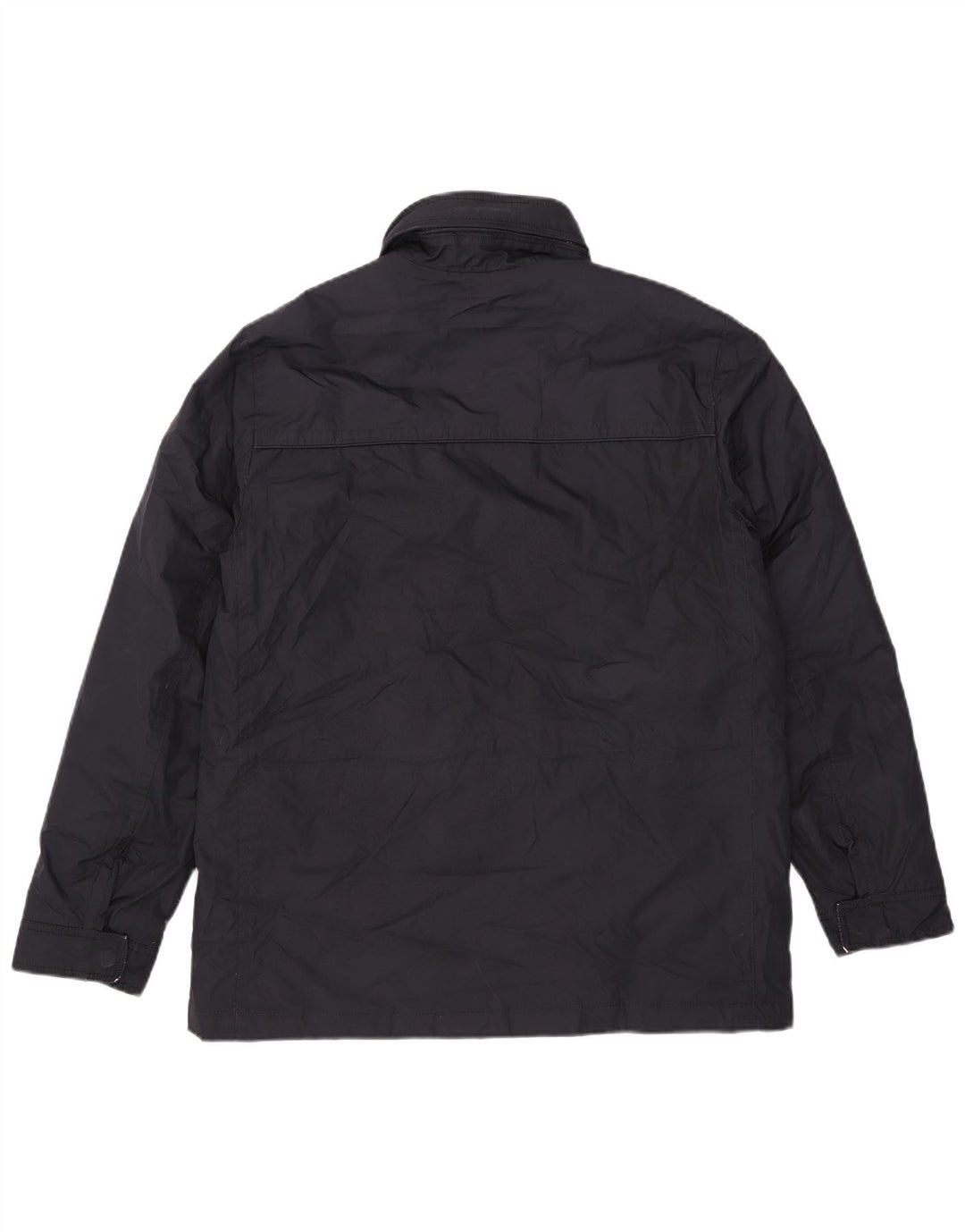 Jaqueta acolchoada com capuz masculina Marina Yachting IT 50 grande poliéster azul marinho