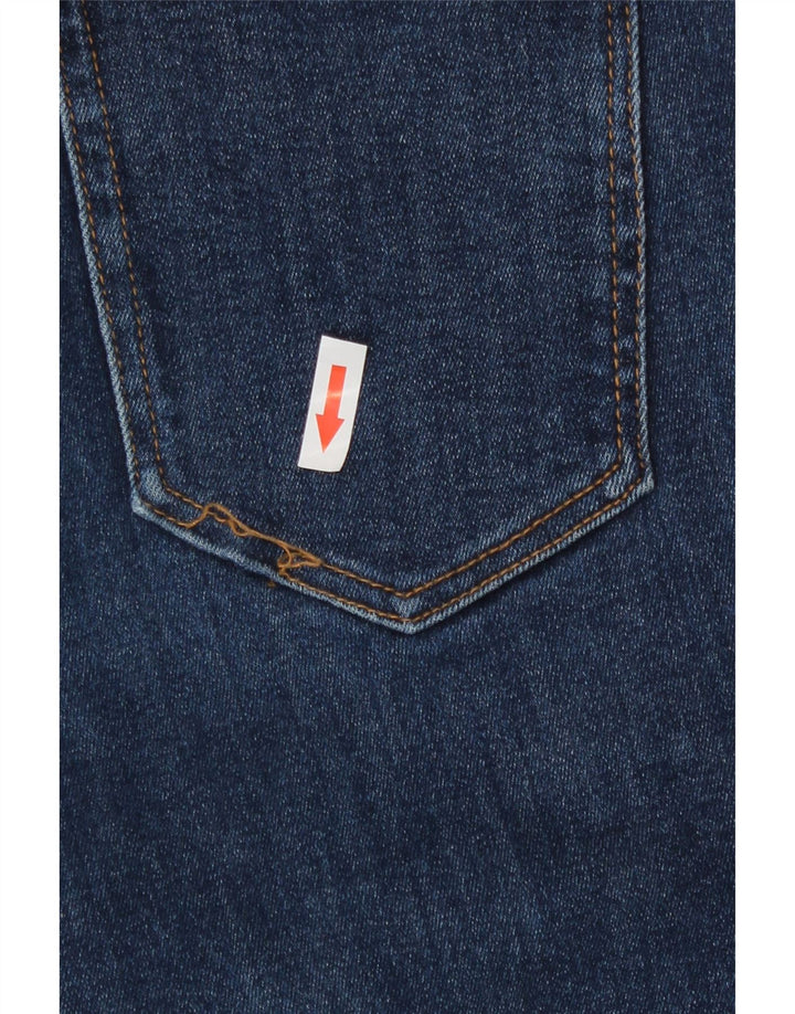 Zara Jeans Skinny Feminino EU 42 Grande W32 L27 Azul