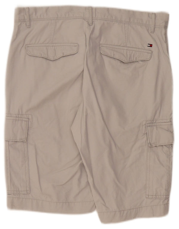 Shorts cargo masculino TOMMY HILFIGER W31 algodão cinza médio