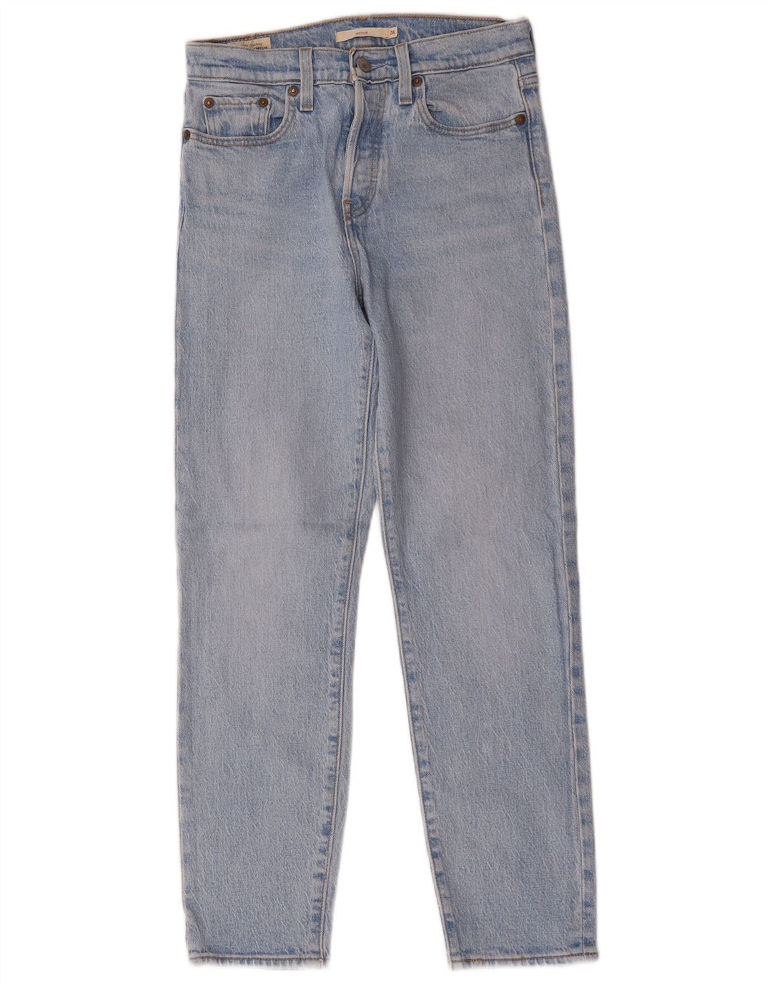 Calça jeans feminina Levi's Wedgie Straight W26 L27 azul algodão
