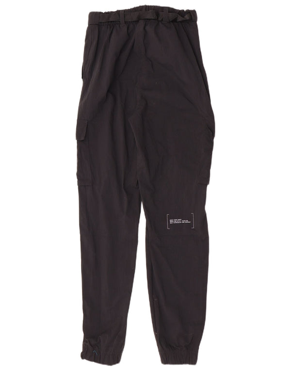 Adidas Womens Cargo Tracksuit Calças Joggers UK 4/6 XS Preto Poliamida
