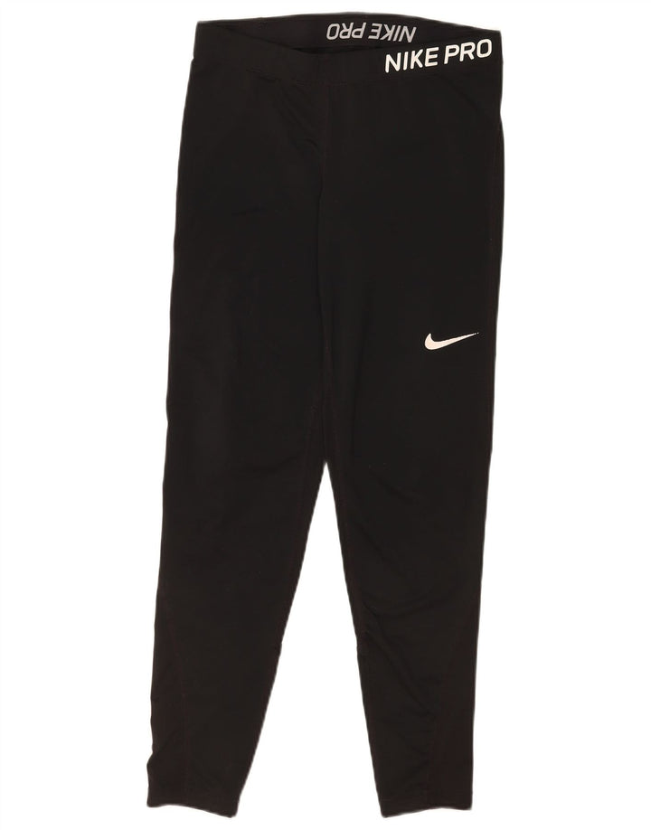 Leggings Nike Feminino UK 16 Grande Poliéster Preto