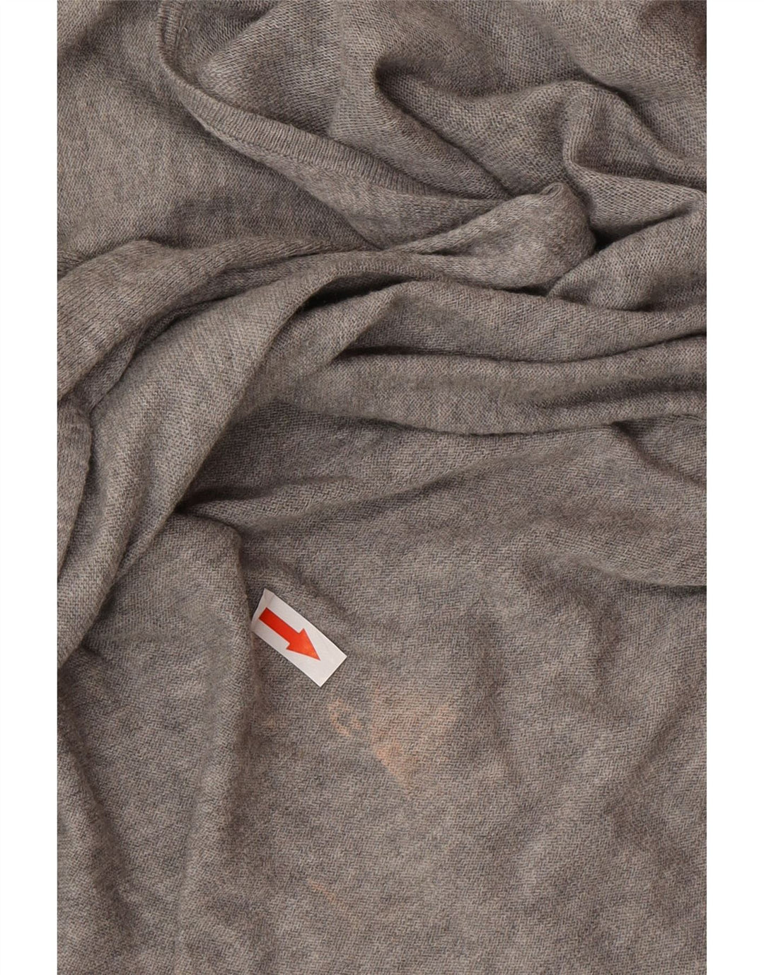 Suéter feminino All Saints com decote em V grande Reino Unido 14 cinza médio