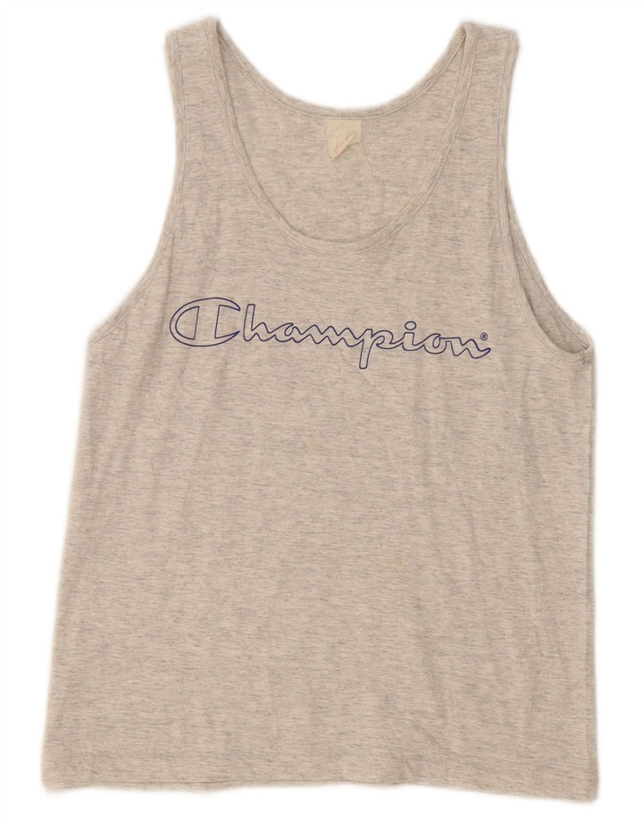 Colete gráfico feminino Champion UK 12 cinza médio