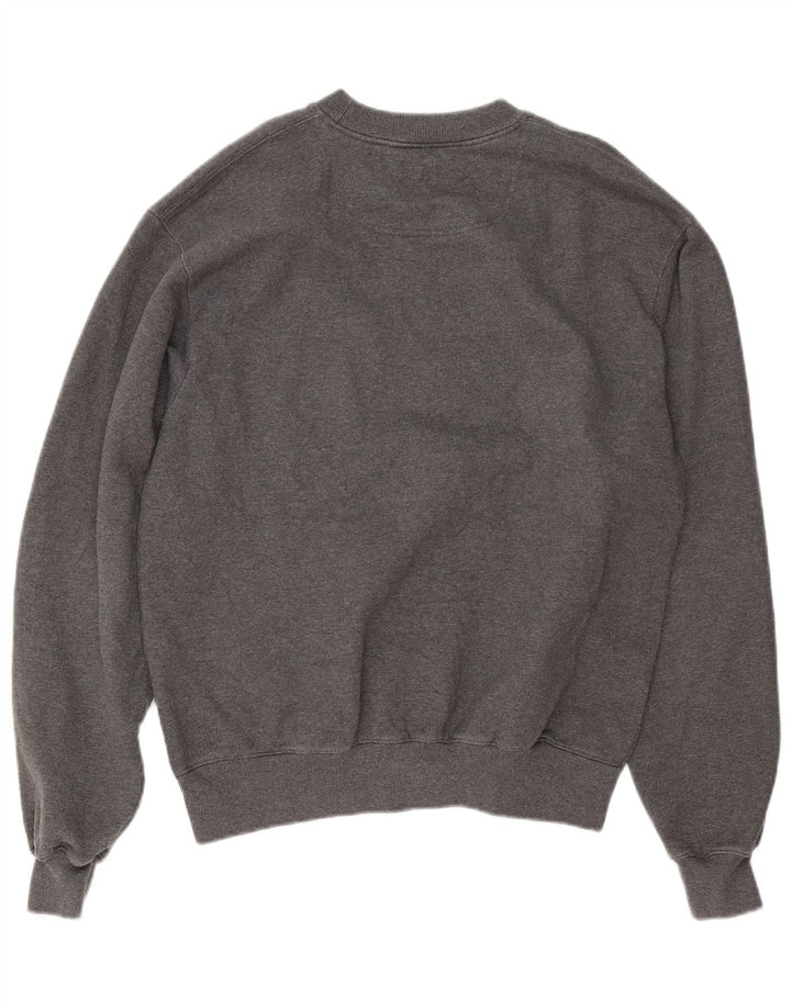 Champion moletom masculino jumper médio cinza algodão
