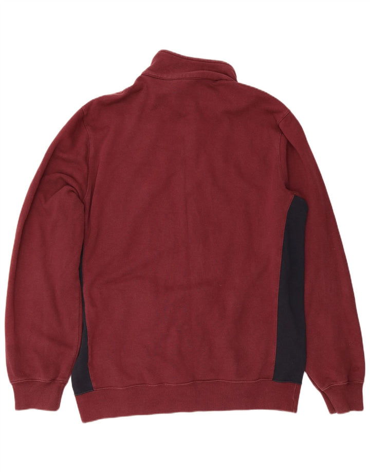 CHAMPION Jaqueta masculina de agasalho 2XL algodão colorblock marrom