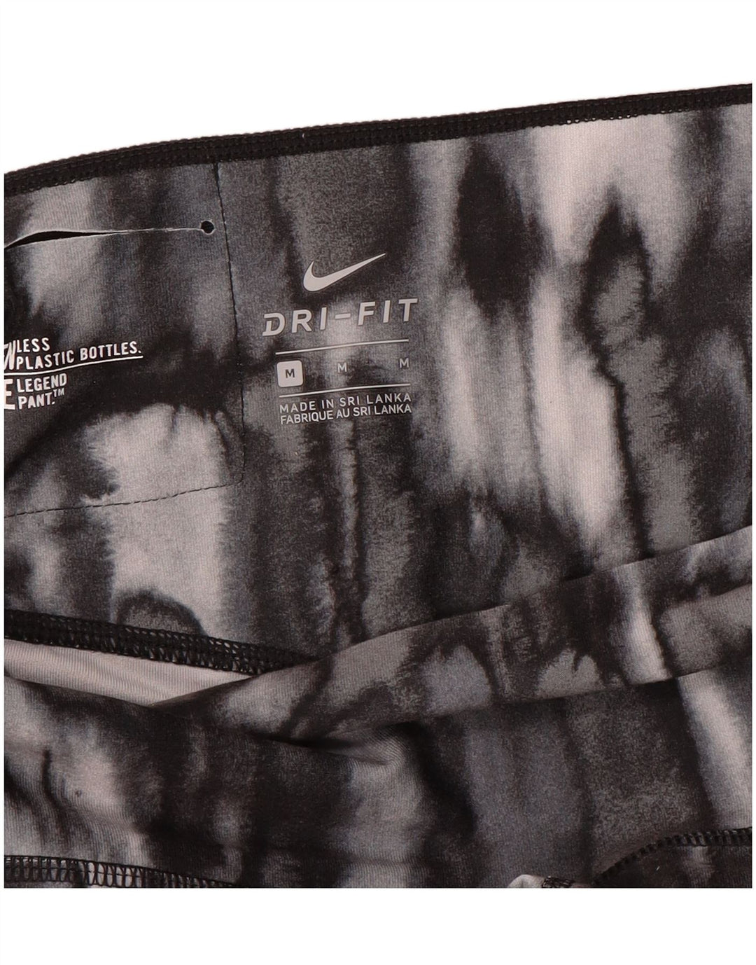 Leggings Nike Dri Fit UK 14 Médio Cinza Animal Print