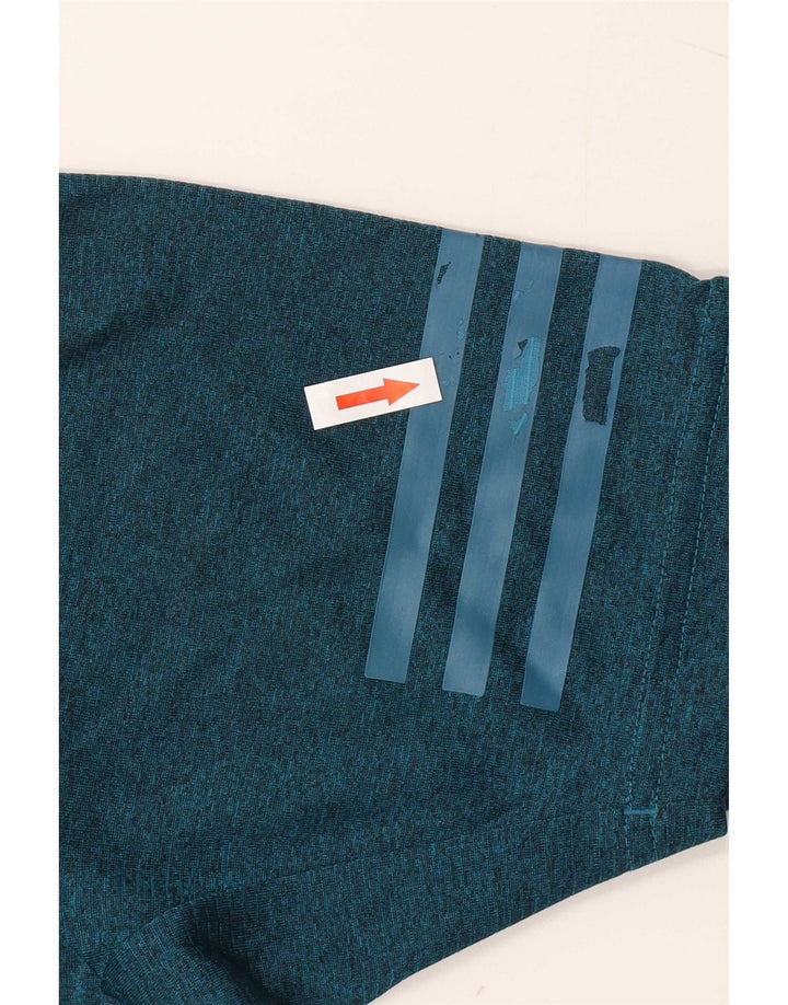 Adidas Camiseta Masculina Top Pequeno Azul Poliéster