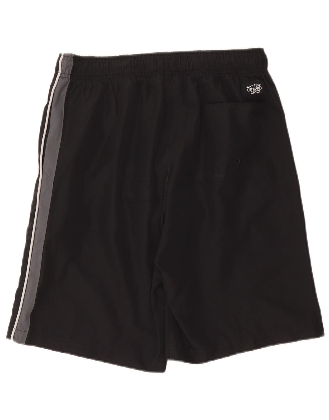 Shorts esportivos masculinos Nike médio preto poliéster