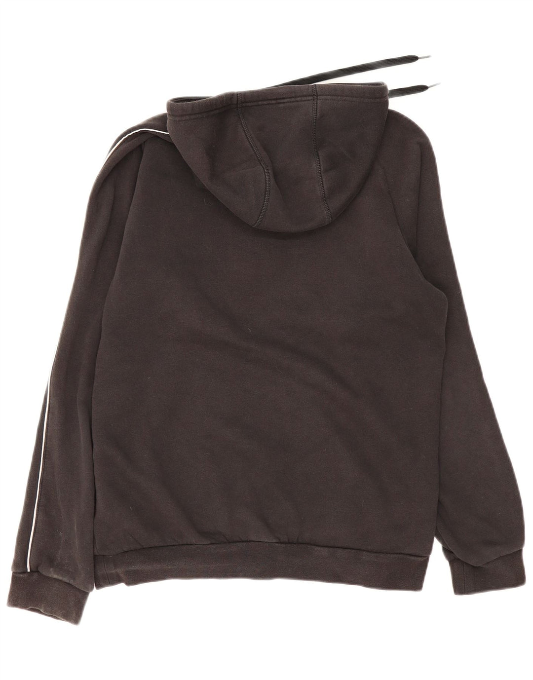 Adidas Mens Hoodie Jumper Médio Algodão Preto