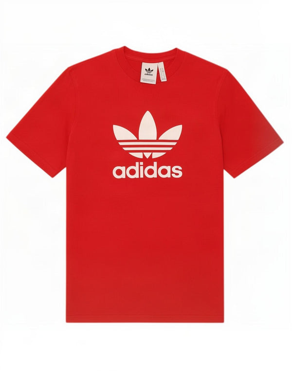 Adidas Mens Graphic T-Shirt Top XS Vermelho