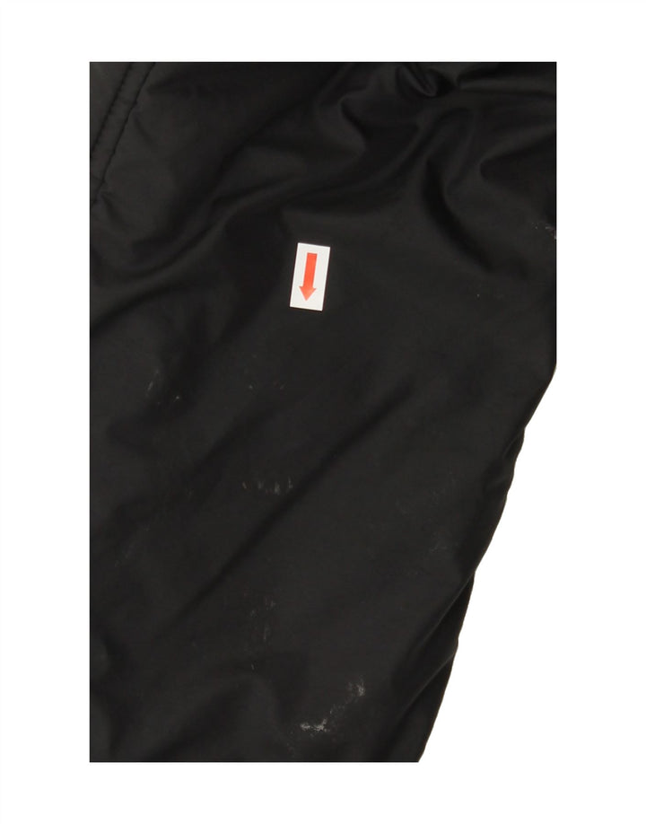 CHAMPION Womens Hooded Padded Jacket UK 14 Medium Black Polyamide Vintage Champion and Second-Hand Champion from Messina Hembry 