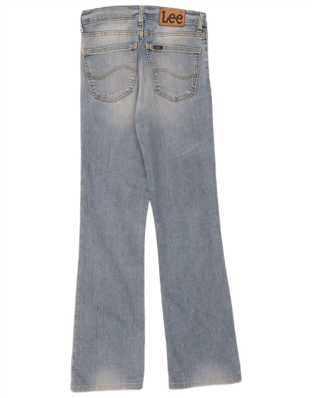 Lee Womens REED Bootcut Jeans W29 L34 Azul Algodão
