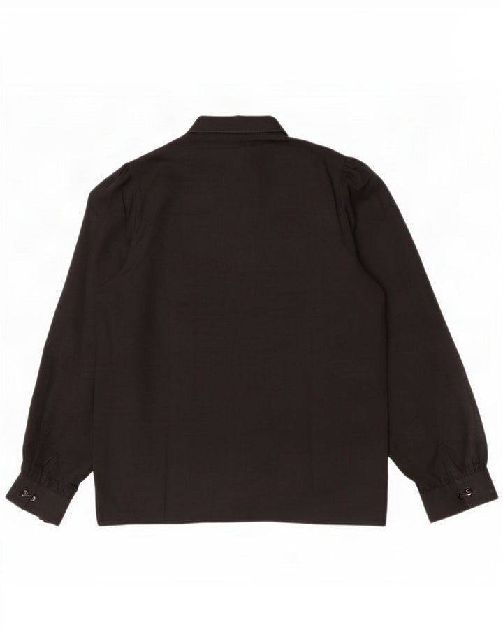 Blusa feminina Lady Windsor IT 42 poliéster preto médio
