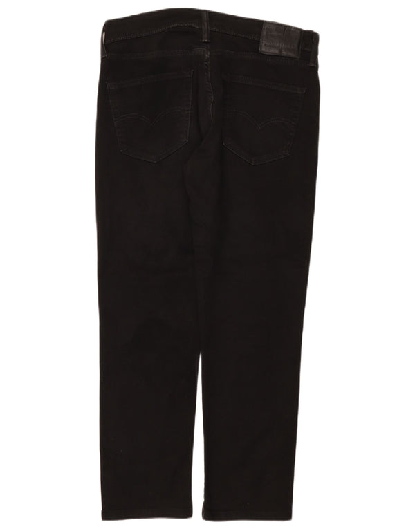 Levi's Mens Slim Jeans W33 L28 Algodão Preto
