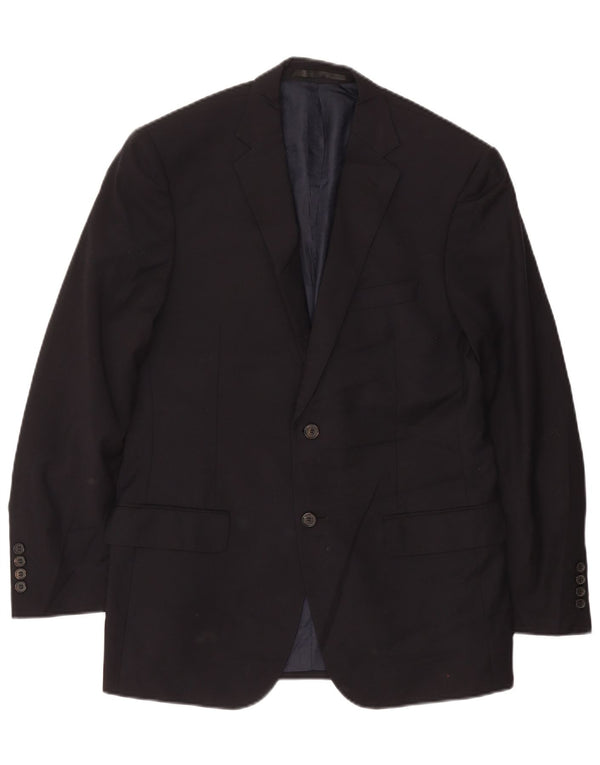 Jaqueta Marks & Spencer Mens Autograph Blazer Reino Unido 38 Médio Azul Marinho