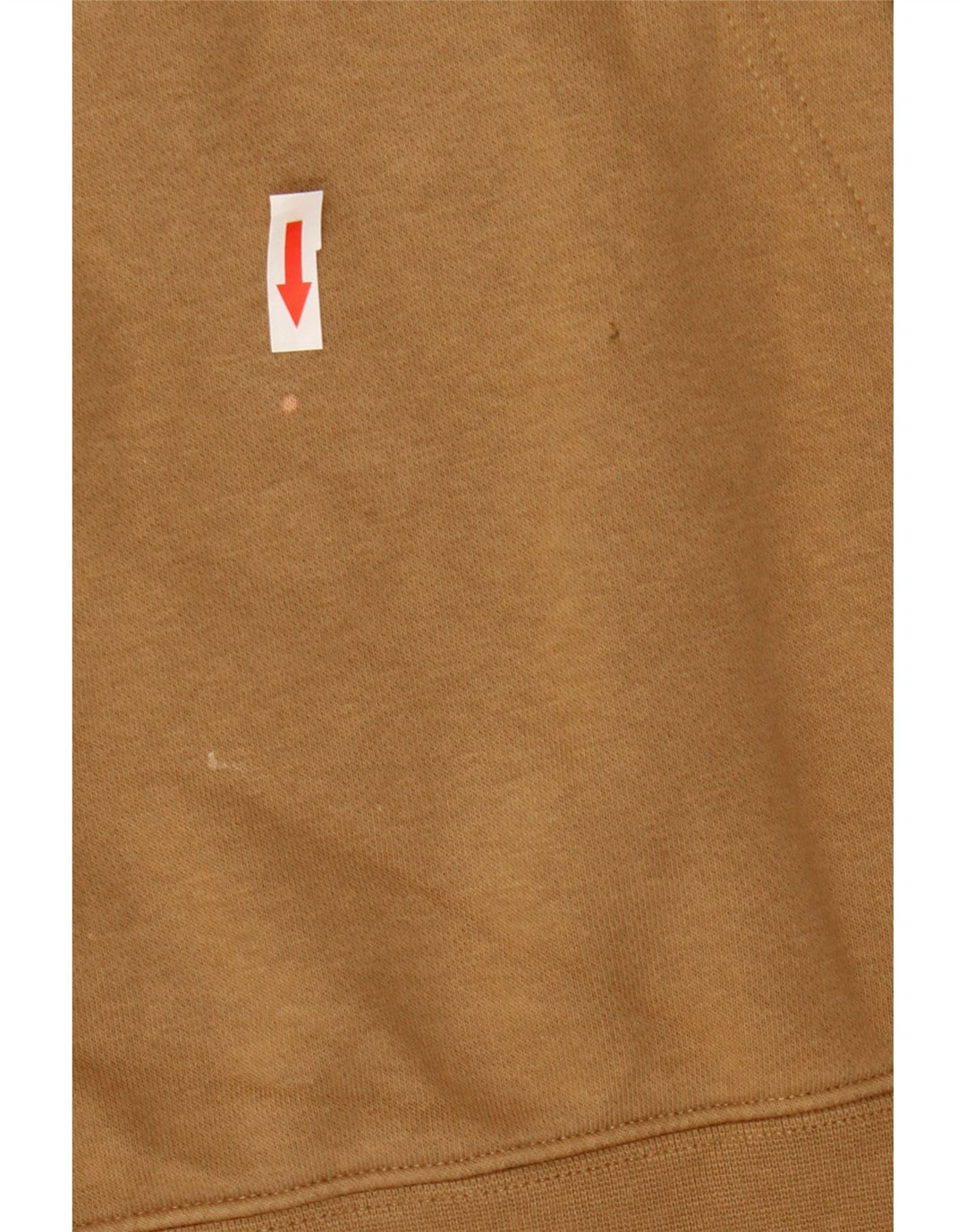 Nike Mens Hoodie Jumper Pequeno Algodão Bege