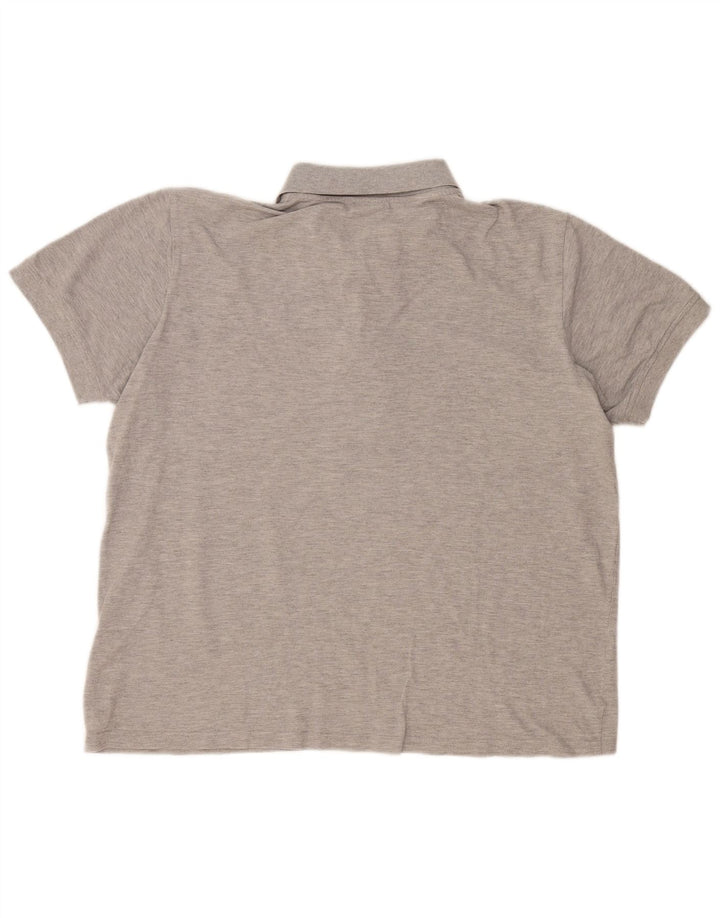 Camisa polo masculina Kappa 2XL algodão cinza