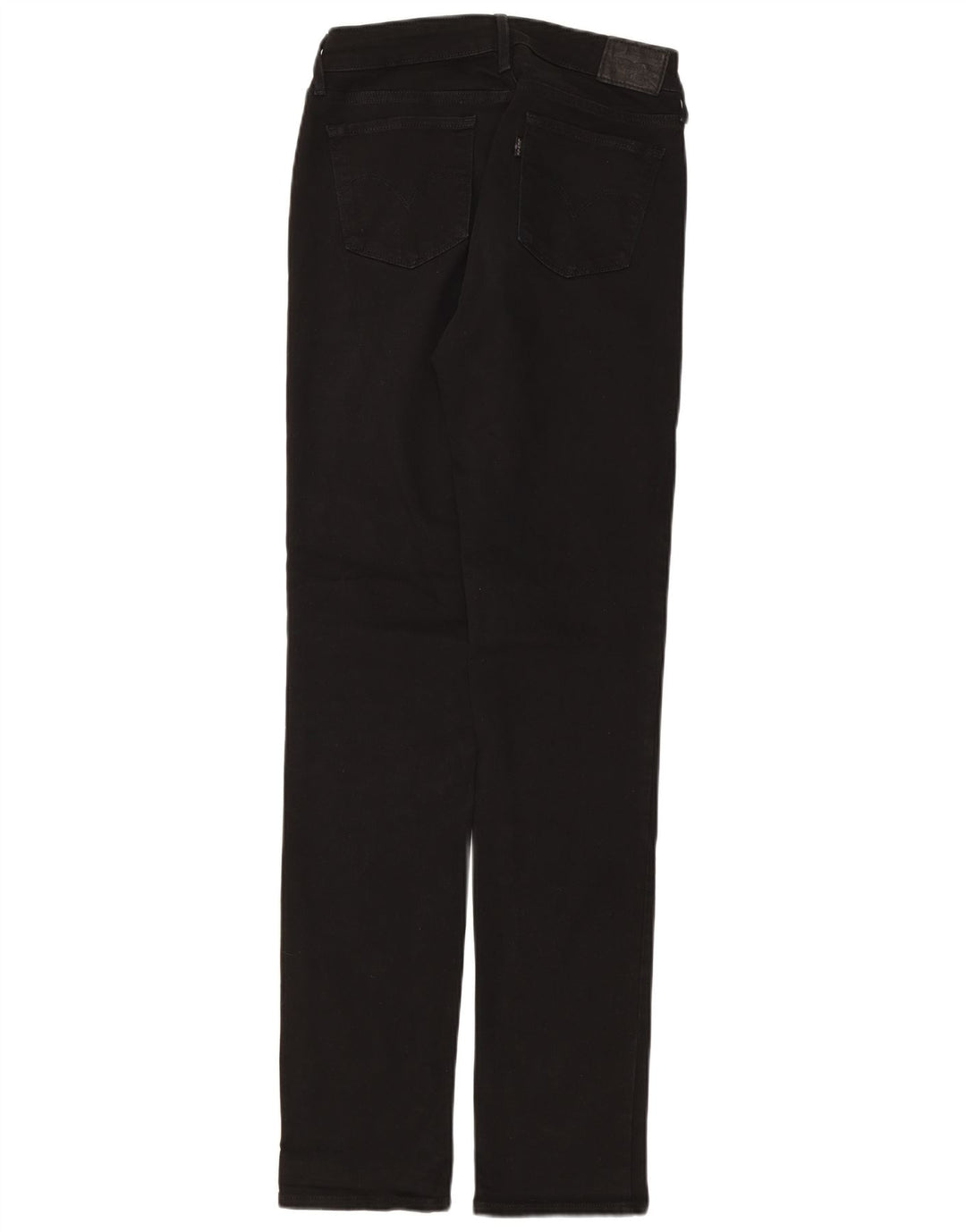Calça jeans feminina Levi's 710 Slim W30 L34 algodão preto