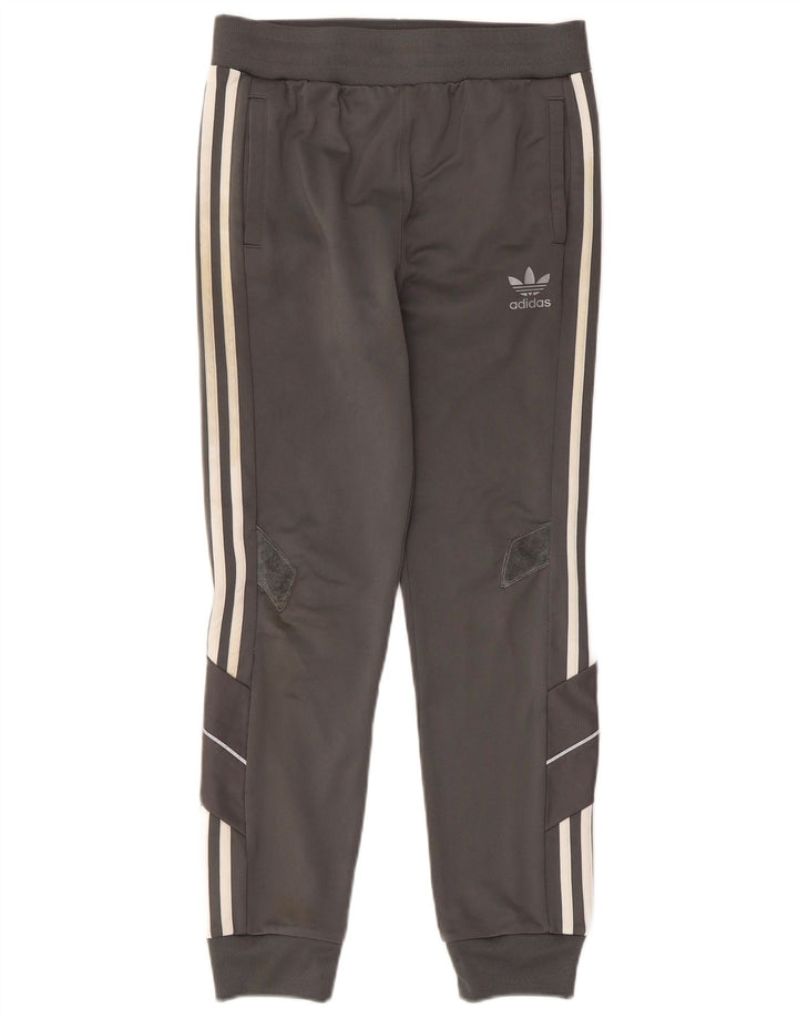 Calças de treino ADIDAS Meninos Joggers 11-12 Anos Cinzento Poliéster