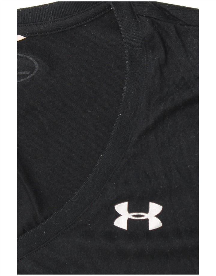 Camiseta feminina Under Armour UK 8 pequena preta