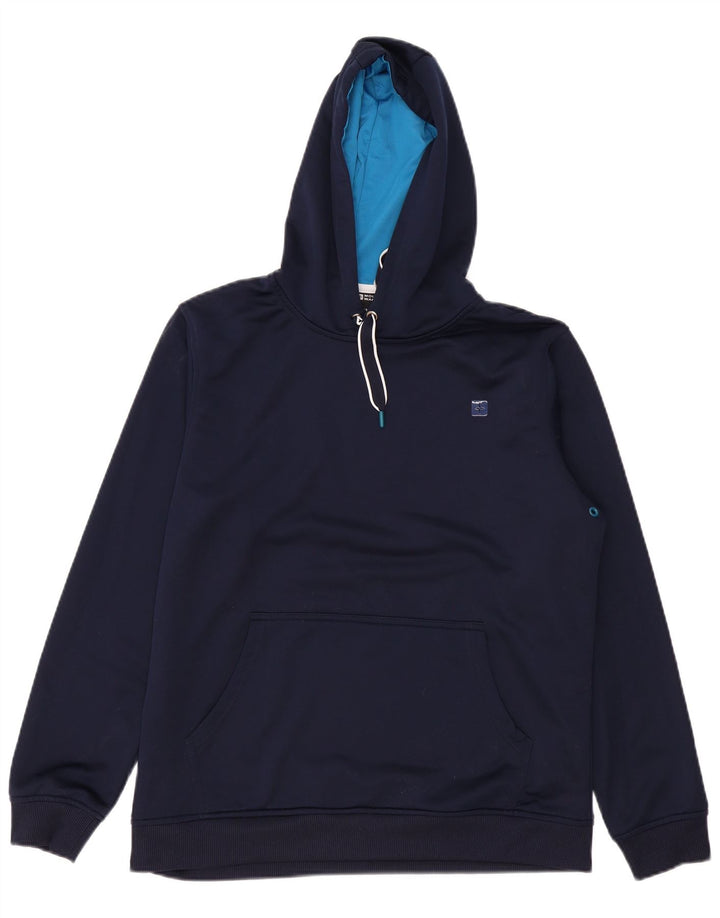 MOUNTAIN WAREHOUSE moletom com capuz feminino UK 18 XL azul marinho poliéster