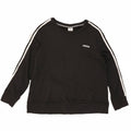 Adidas Womens Climalite Sweatshirt Jumper UK 20/22 XL Preto Poliéster