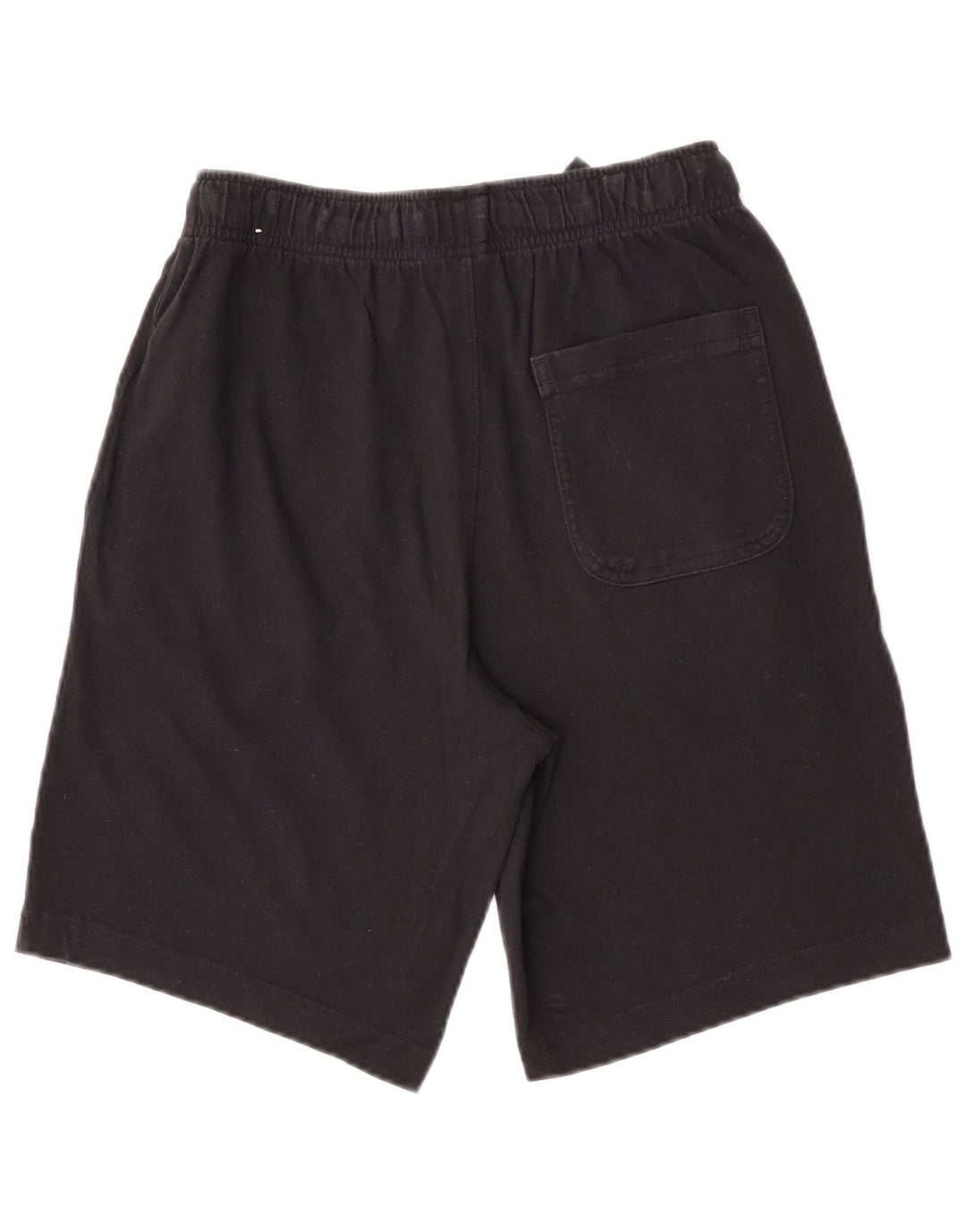 Shorts esportivos masculinos Nike pequenos de algodão preto