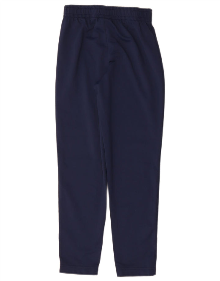 Calças de treino Nike Boys 8-9 anos pequenas azul marinho poliéster