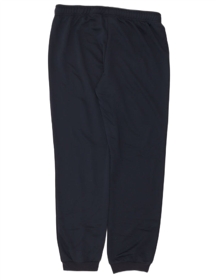 Calça de treino feminina Lotto Joggers grande poliéster azul marinho