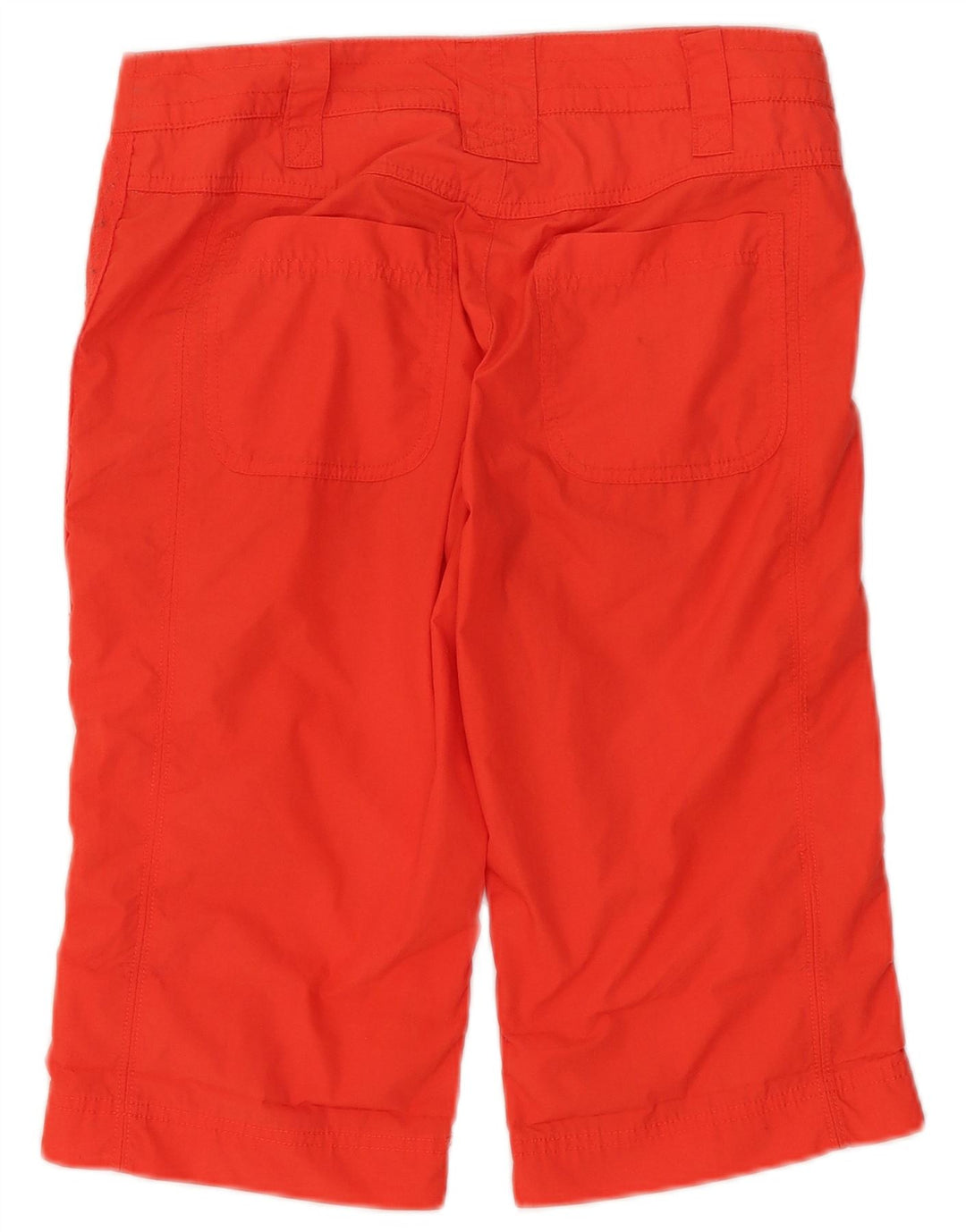 Bermuda feminina Nike UK 10 pequena W30 poliéster vermelho